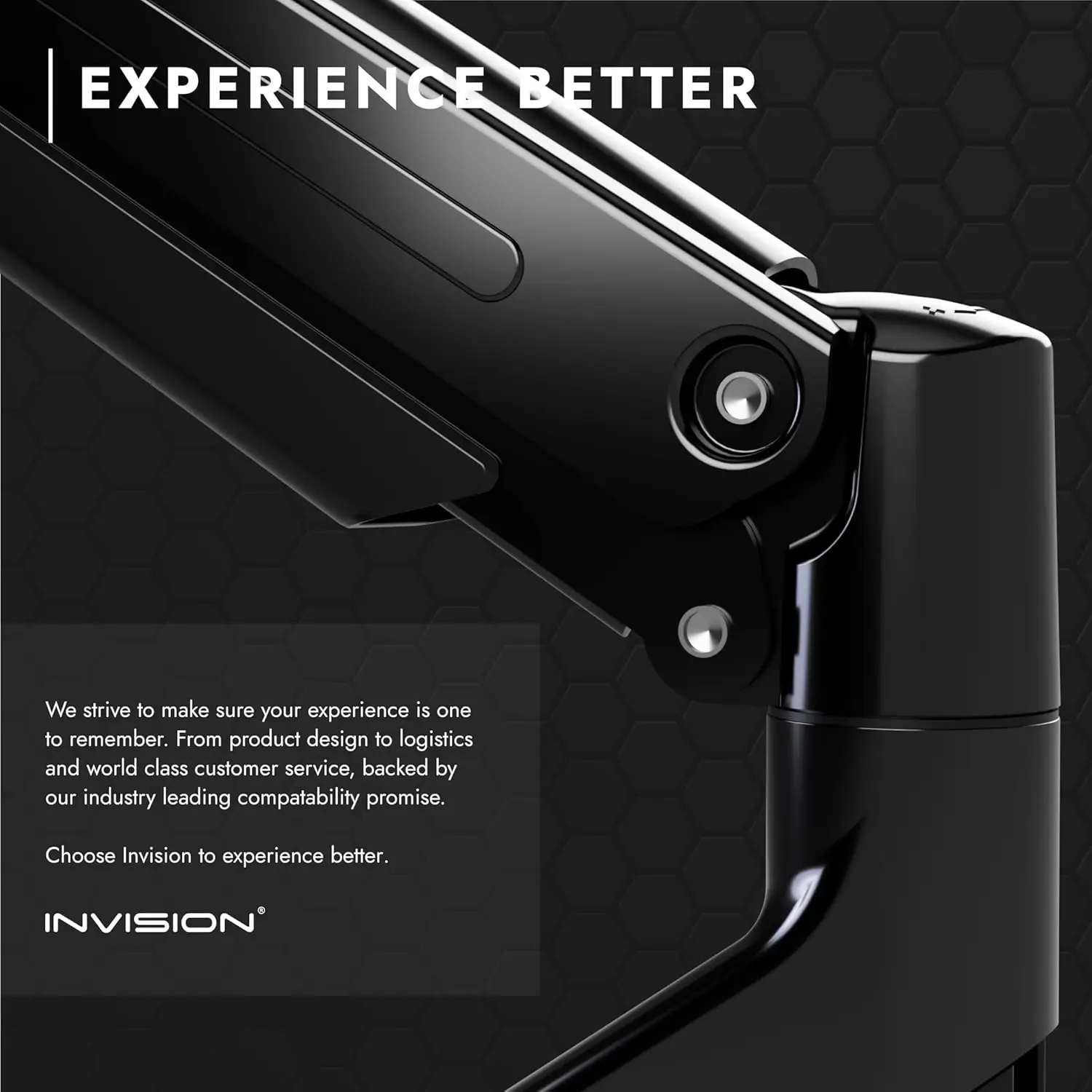 GRAND BRAS ERGONOMIQUE - IDEAL POUR LES GRANDS ÉCRANS - Le bras MX450